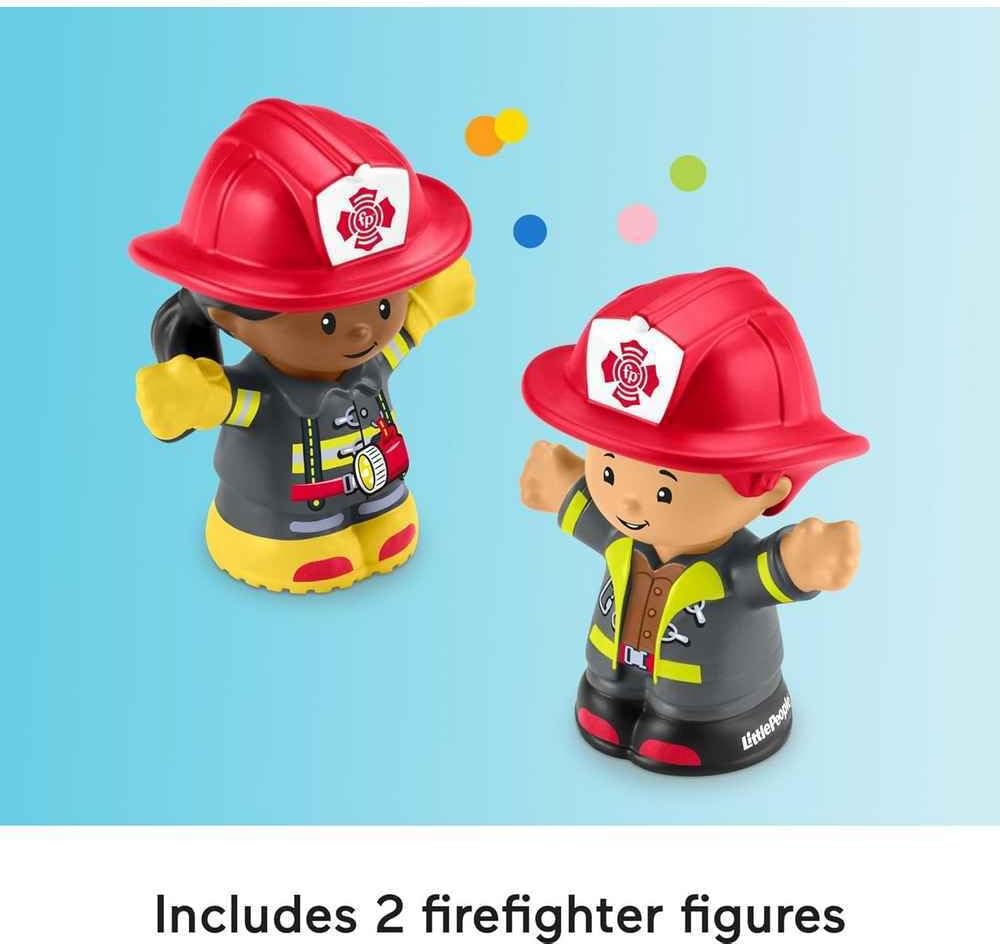 Little People Toddler Toy Fire Truck Musical Push-Along Vehicle