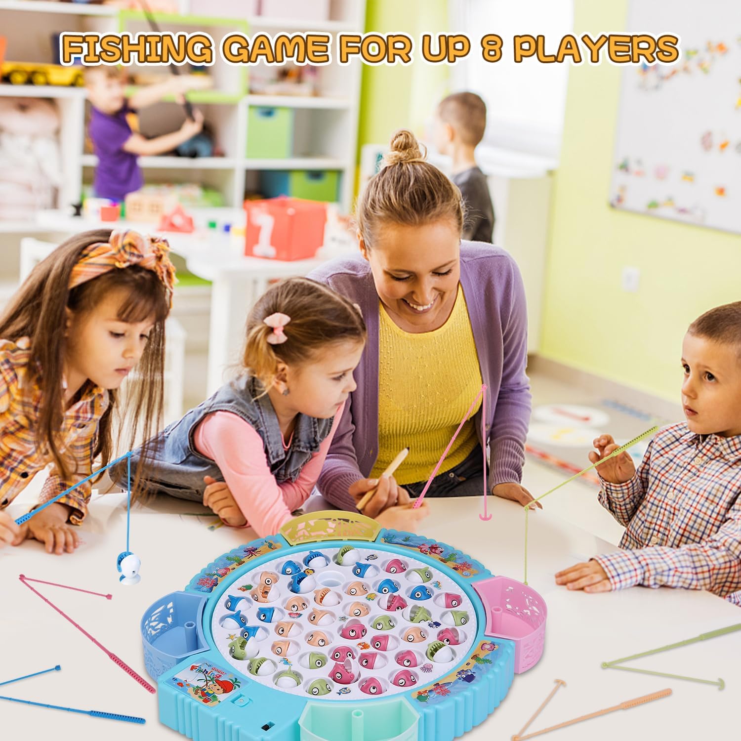 Magnetic Fishing Game Toys
