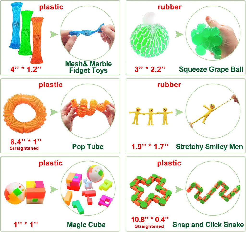 Fidget Toy Set, 35 Pcs Sensory Toy
