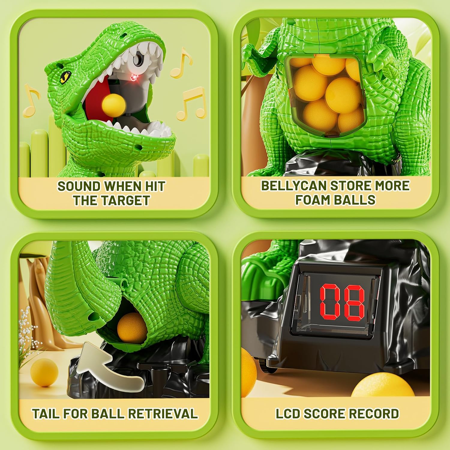 Movable Target Shooting Games